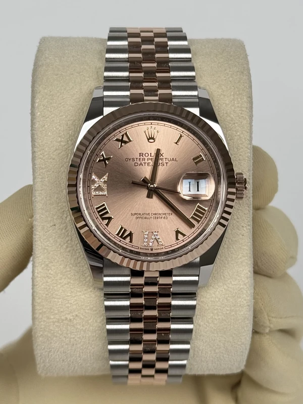 Rolex 36mm Steel and Everose Gold 126231-0027 2