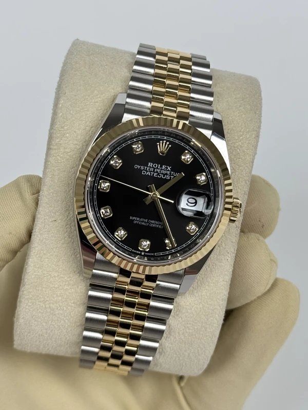 Rolex 36mm Steel and Yellow Gold 126233-0021 4