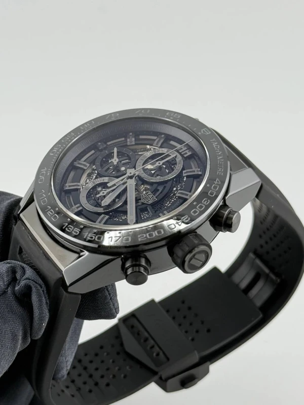 Tag Heuer Calibre Heuer 01 Automatic Chronograph 45mm  CAR2A90.FT6071 9