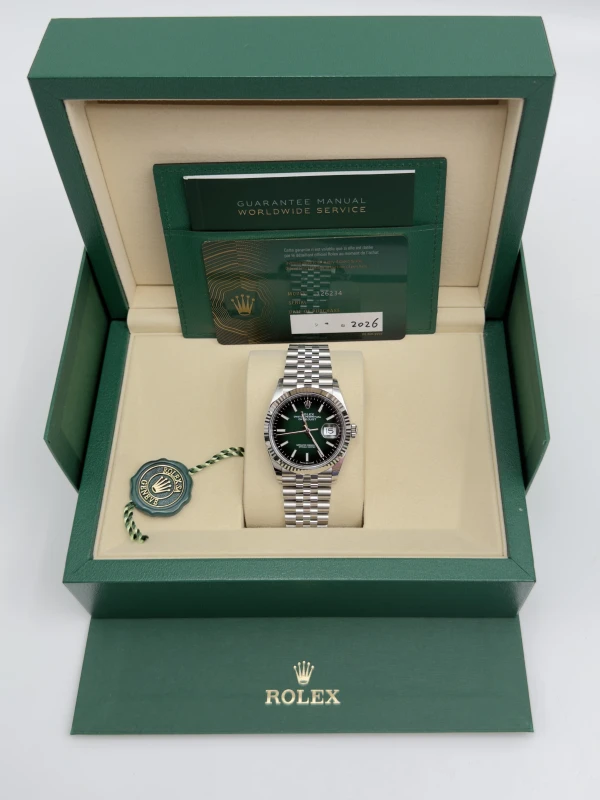 Rolex Datejust 36mm Steel and White Gold 126234-0059 5