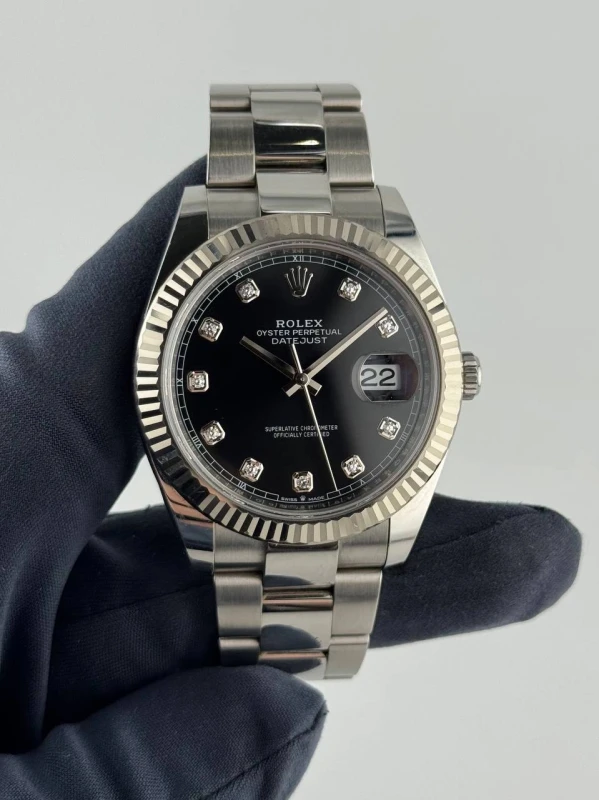 Rolex 41mm Steel and White Gold 126334-0011 9