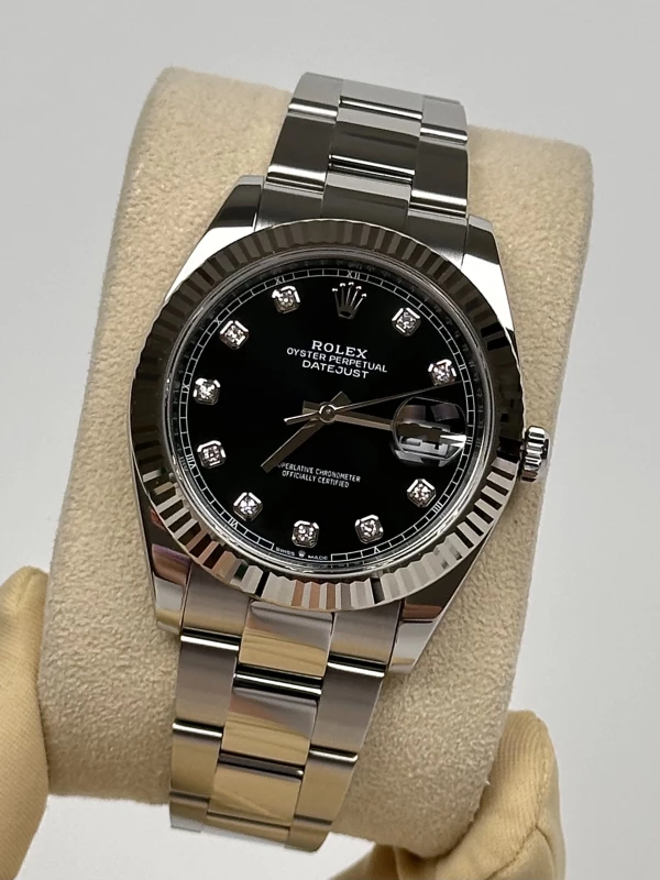 Rolex 41mm Steel and White Gold 126334-0011 4