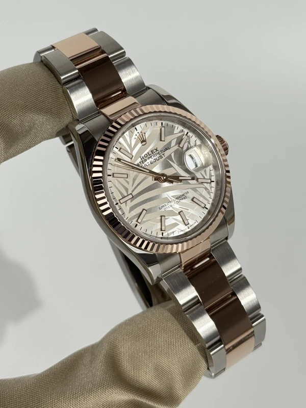 Rolex 36mm Steel and Everose Gold 126231-0032 2