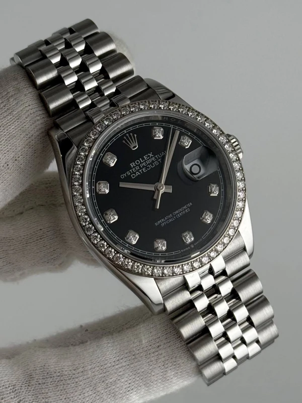 Rolex 36mm Steel and White Gold 126284RBR-0019 5