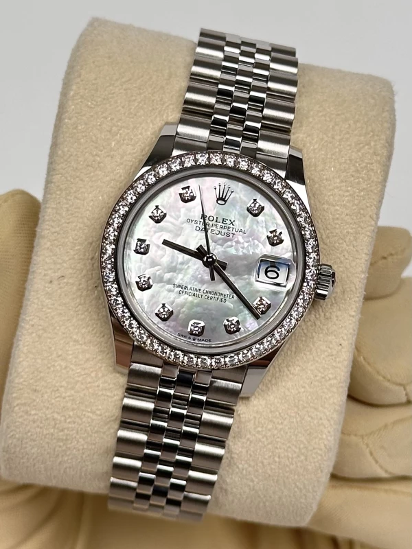 Rolex Datejust 31mm Steel and White Gold 278384rbr-0008 4
