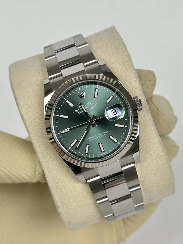 Rolex 36mm Steel and White Gold 126234-0052 2