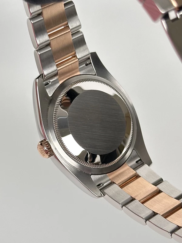 Rolex 36 mm, steel and Everose gold 116231 8