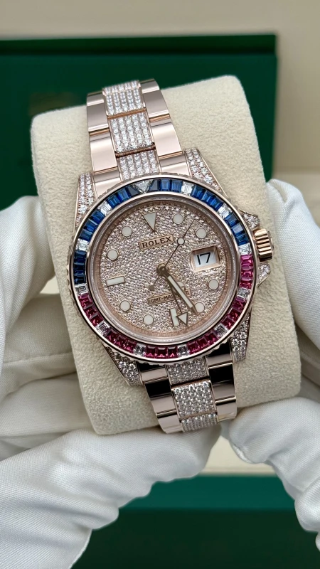 Rolex 40 mm, Everose gold 126755SARU-2 6
