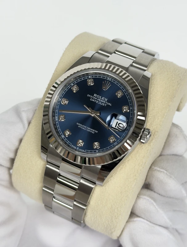 Rolex 41 mm, steel and white gold 126334-0015 3