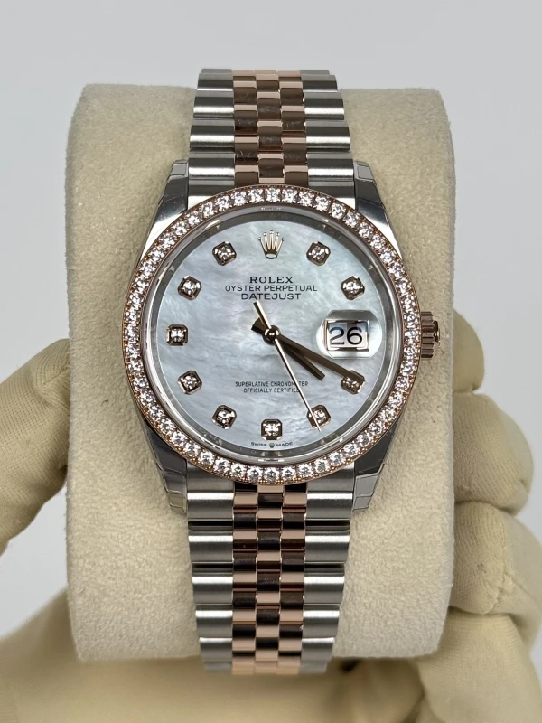 Rolex 36mm Steel and Everose Gold 126281rbr-0009 2