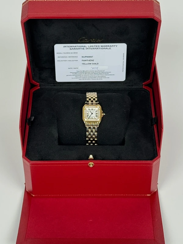 Cartier PANTHÈRE DE CARTIER WATCH, SMALL MODEL WJPN0067 7