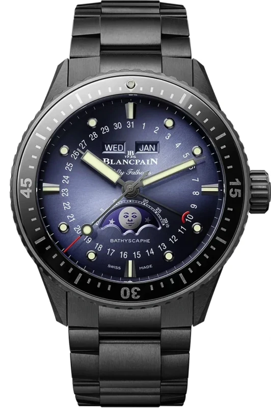 Bathyscaphe Quantième Complet Phases de Lune