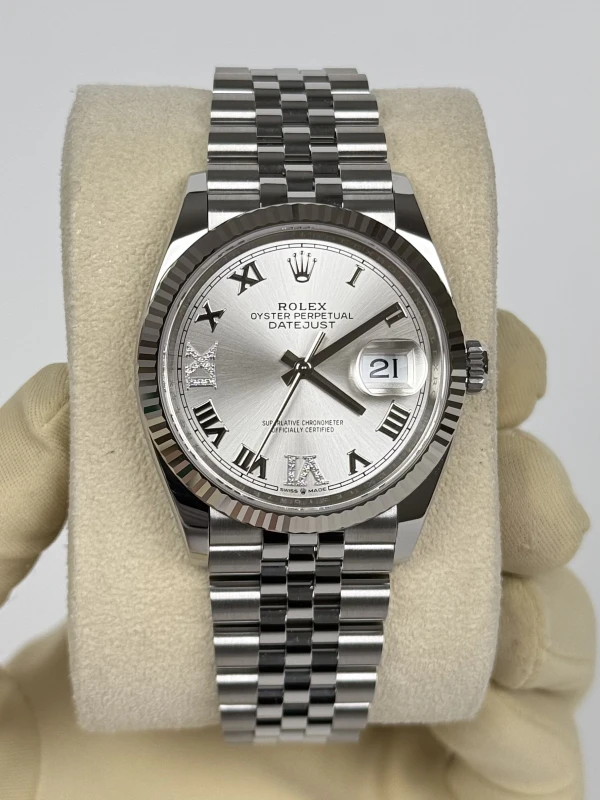 Rolex 36mm Steel and White Gold 126234-0029 2