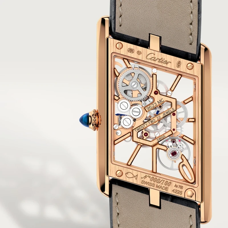 Cartier TANK ASYMÉTRIQUE SKELETTIERT WHTA0011 3