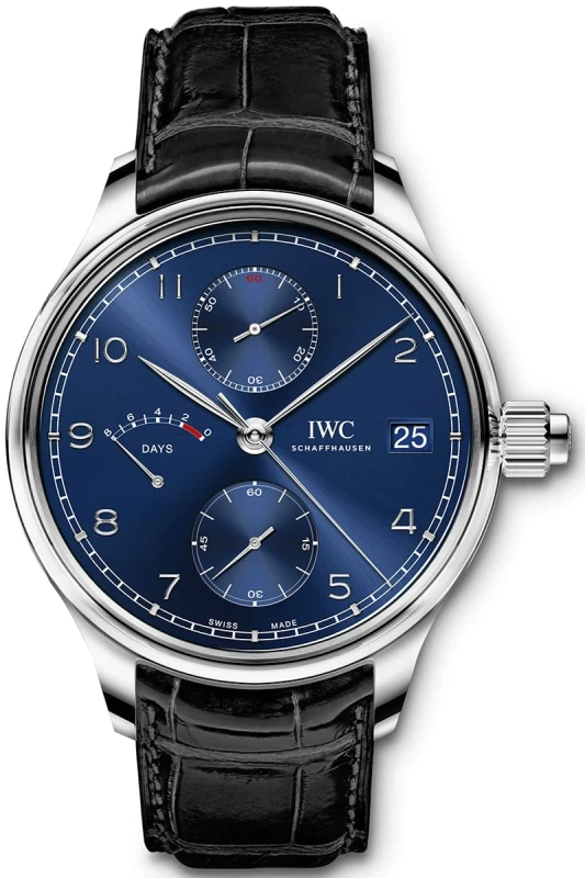 IWC PORTUGIESER HAND-WOUND MONOPUSHER EDITION “LAUREUS SPORT FOR GOOD” IW515301 1