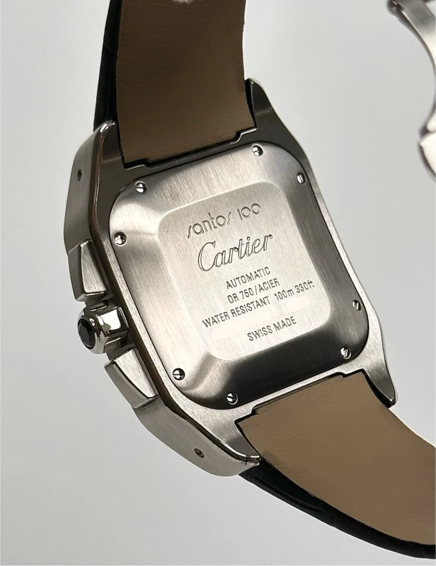 Cartier SANTOS 100 XL MENS GOLD & STEEL  W20091X7 изображение - 11