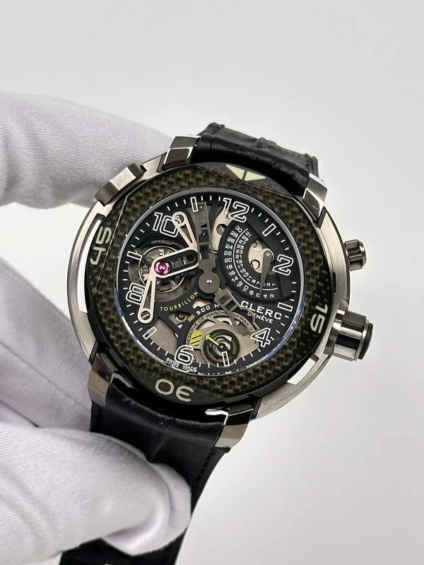 Clerc Carbon Tourbillion HY-GMT Carbon Tourbillion 4