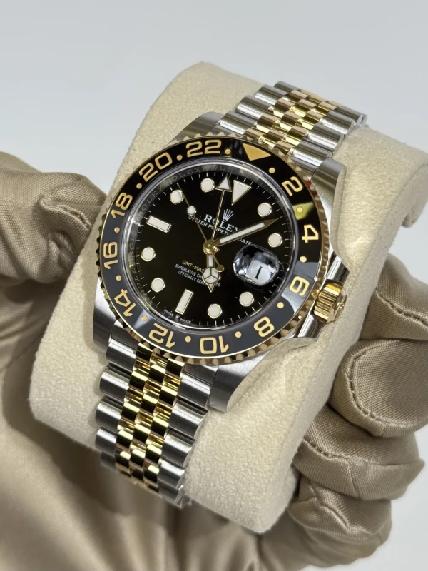 Rolex GMT Master II 40mm Steel and Yellow Gold 126713grnr-0001 3