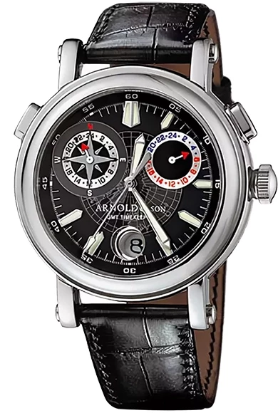 Mid Complications GMT II Compass Rose