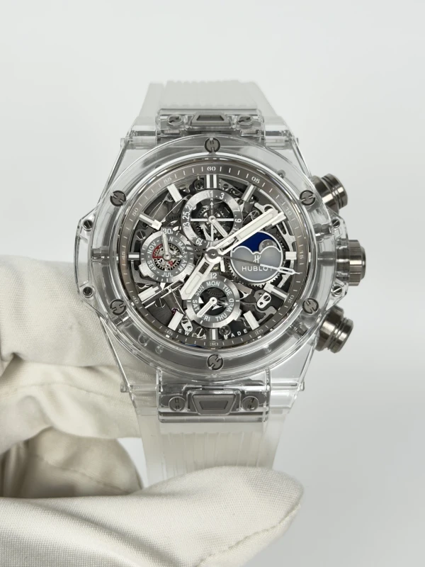 Hublot Unico Perpetual Calendar Black Magic 406.JX.0120.RT 2