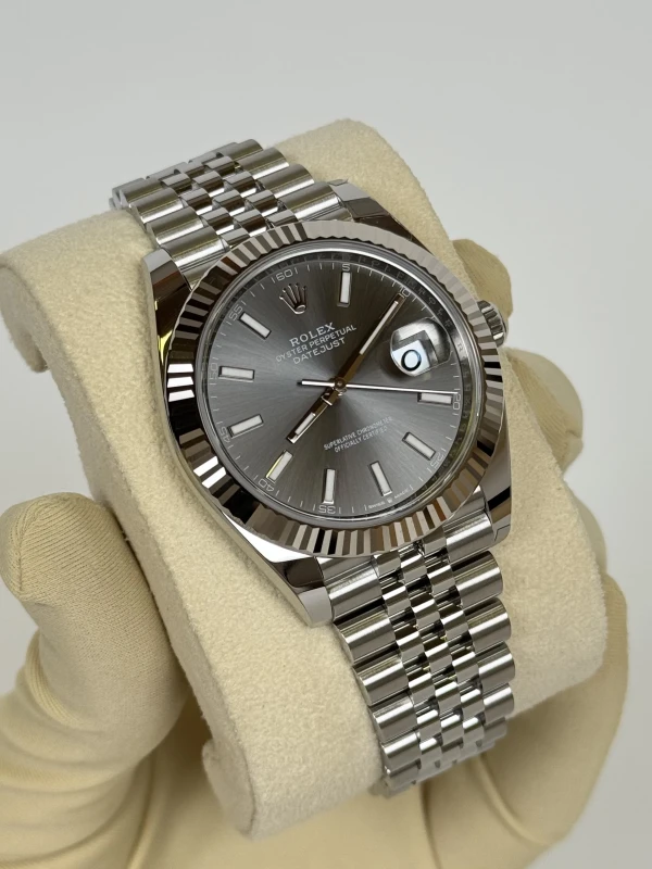 Rolex 41mm Steel and White Gold 126334-0014 2