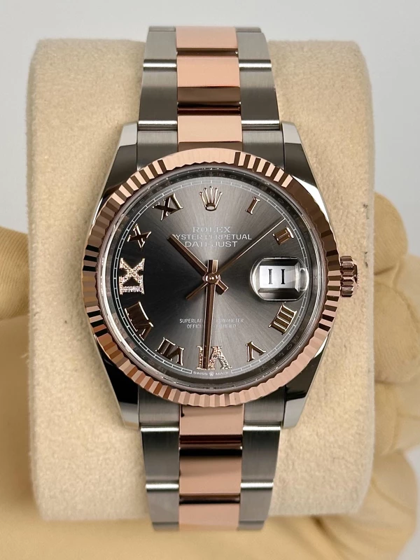 Rolex 36mm Steel and Everose Gold 126231-0024 2