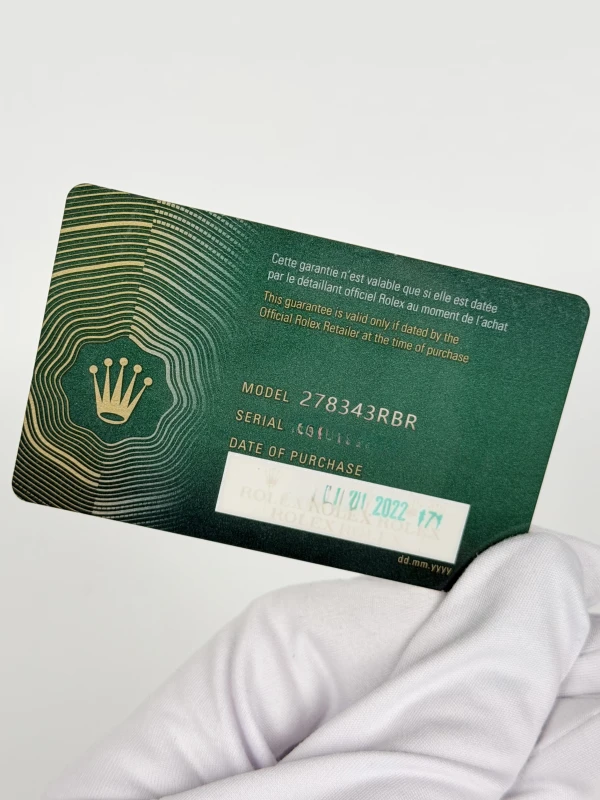 Rolex 31MM STEEL AND YELLOW GOLD 278343RBR-0013 5