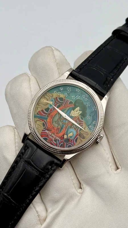 Patek Philippe Samurai Engaged in Combat 5177G-032 8