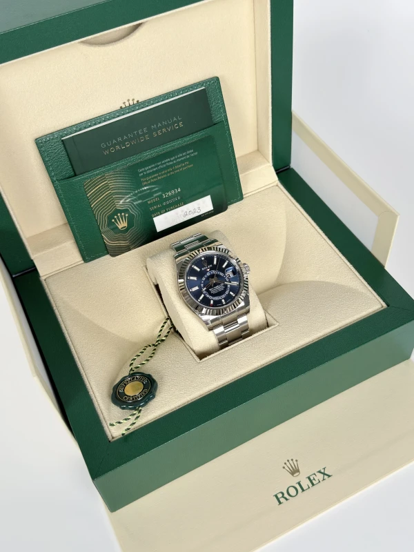 Rolex 42mm Steel and White Gold 326934-0003 5