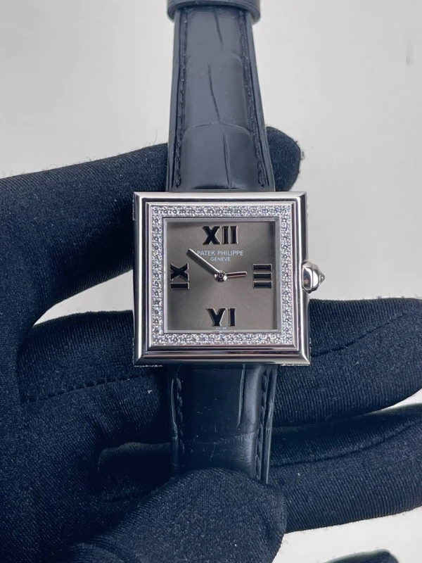 Patek Philippe Lady's White Gold & Diamond 4868G-001 5