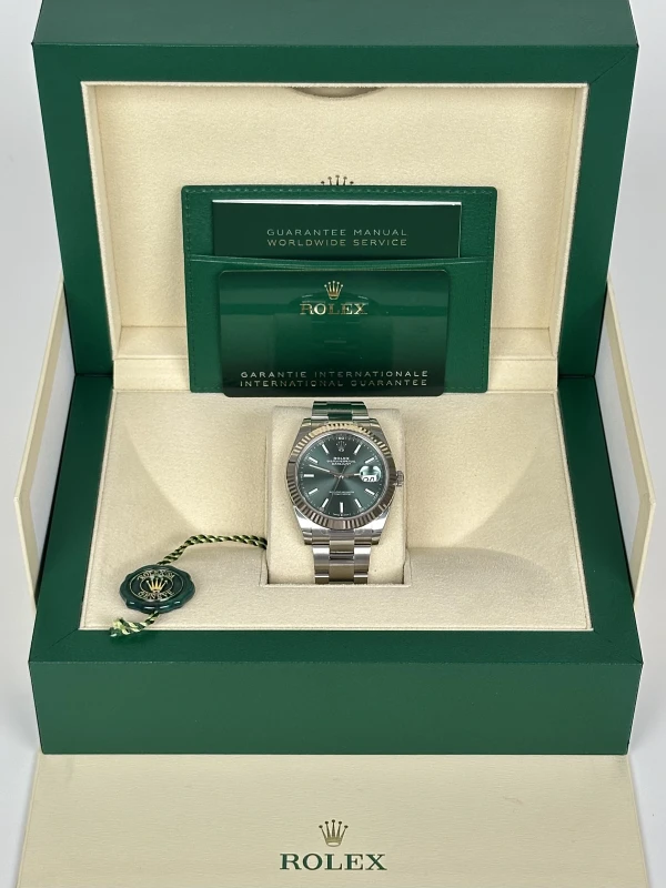 Rolex 41mm Steel and White Gold 126334-0027 5