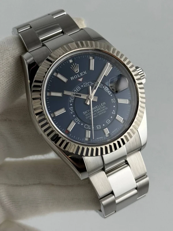 Rolex 42mm Steel and White Gold 326934-0003 5