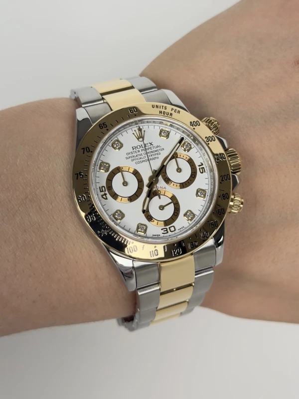 Rolex Cosmograph White Diamonds 116523 White Diamonds 4