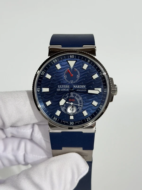 Ulysse Nardin BLUE WAVE, LIMITED & NUMBERED EDITION OF 1896 pcs 263-68le-3 2