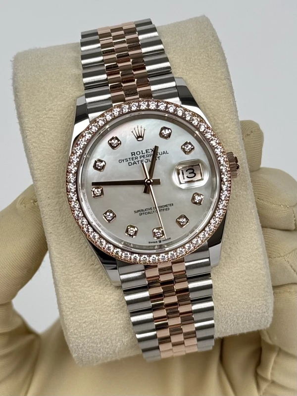 Rolex 36mm Steel and Everose Gold 126281rbr-0009 3