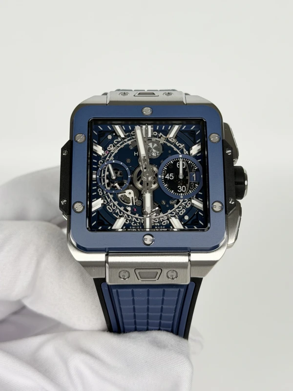 Hublot UNICO TITANIUM BLUE CERAMIC 821.NL.5170.RX 2