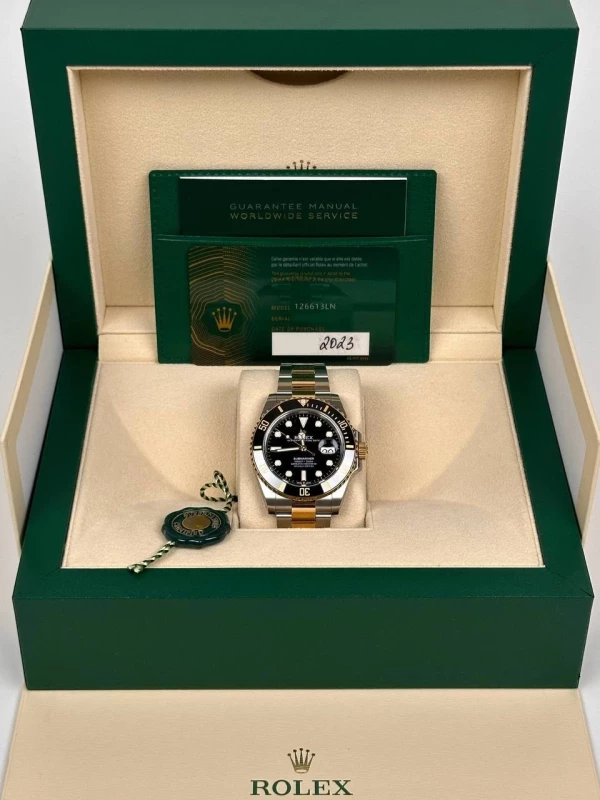 Rolex Date 41 mm Steel and Yellow Gold 126613ln-0002 изображение - 7