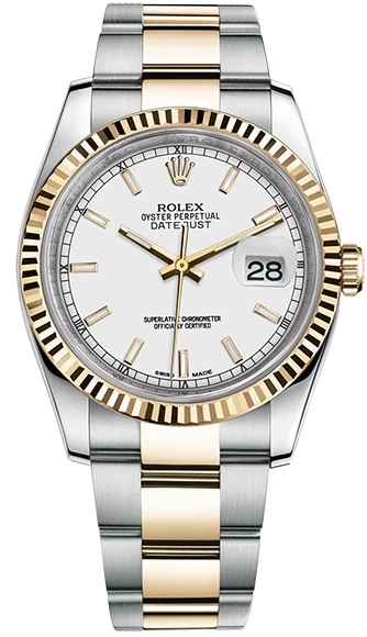 Rolex 36mm Steel and White Gold 116233-0171 изображение - 1