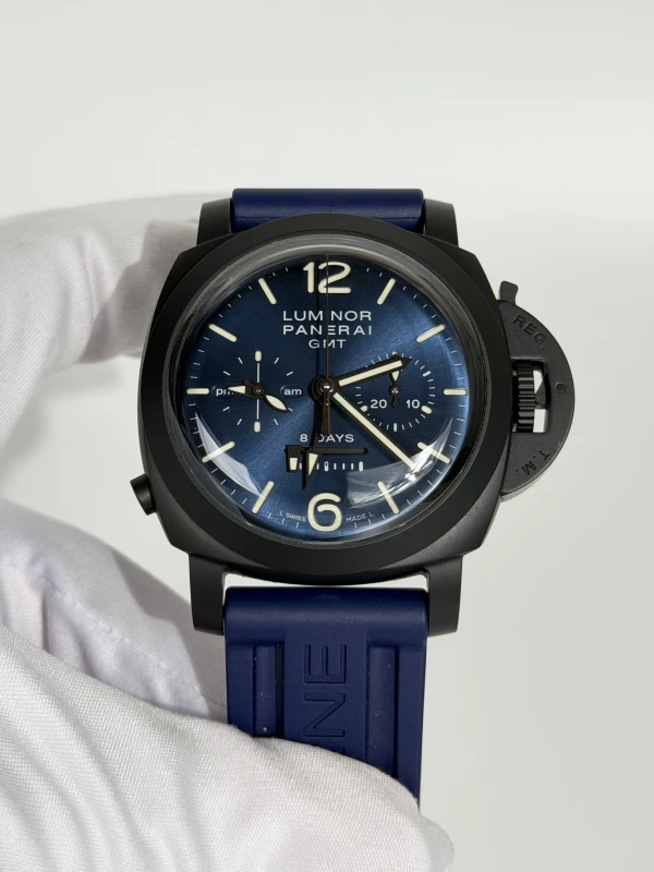 Panerai Luminor 1950 8 Days Chrono Monopulsante GMT PAM01135 2