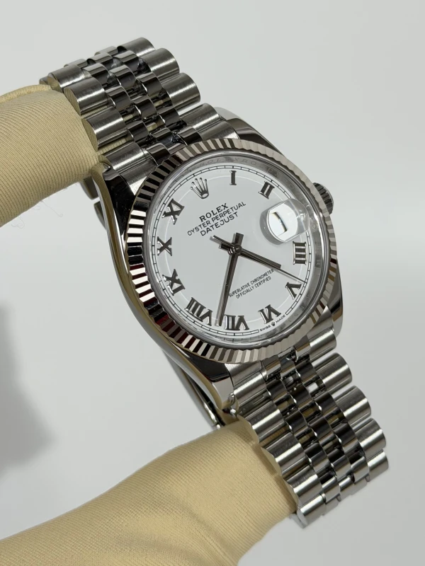 Rolex 36mm Steel and White Gold 126234-0025 2