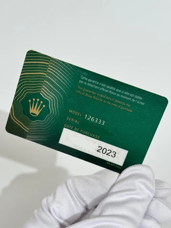 Rolex 41 MM, STEEL AND YELLOW GOLD 126333-0019 7