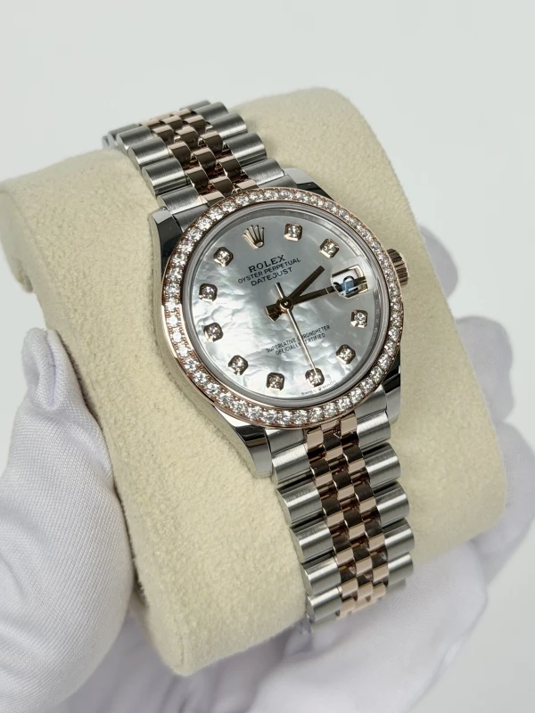 Rolex 31mm Steel and Everose Gold 278381RBR-0026 2