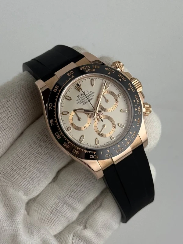 Rolex 40mm Everose Gold 116515 Ivory 6