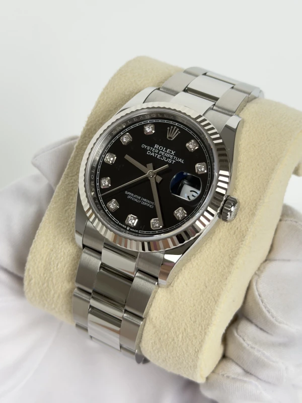 Rolex 36mm Steel and White Gold 126234-0028 3