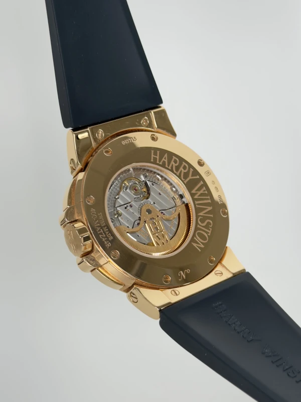 Harry Winston Dual Time Rose Gold OCEATZ44RR005 7