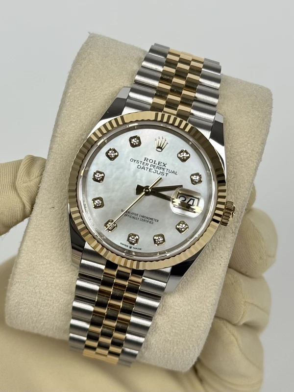 Rolex 36mm Steel and Yellow Gold 126233-0023 4