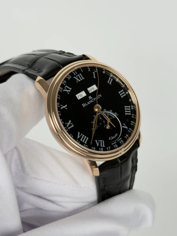 Blancpain Moon Phase Complete Calendar '8 Jours' 6639-3637-55B 3