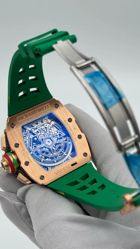 Richard Mille Split-Seconds Chronograph Full Gold Rm 65-01 Ca Rg 6