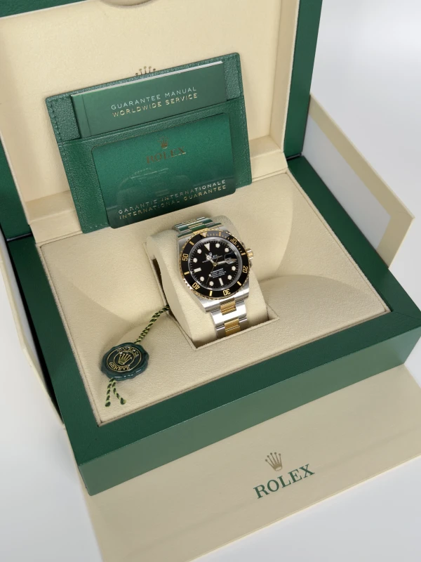 Rolex Date 41 mm Steel and Yellow Gold 126613ln-0002 5