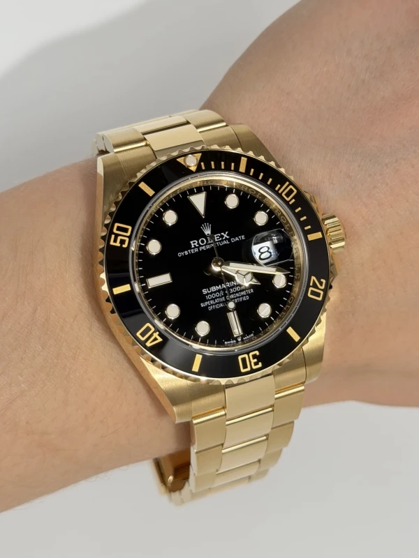 Rolex Date 41 mm Yellow Gold 126618ln-0002 5